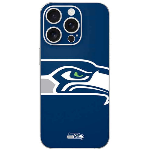 NFL Seattle Seahawks Large Logo iPhone 16 Pro Skin